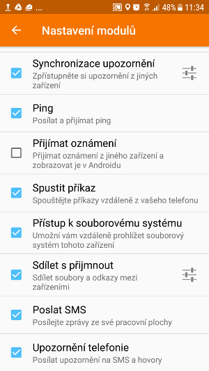 kde-connect android