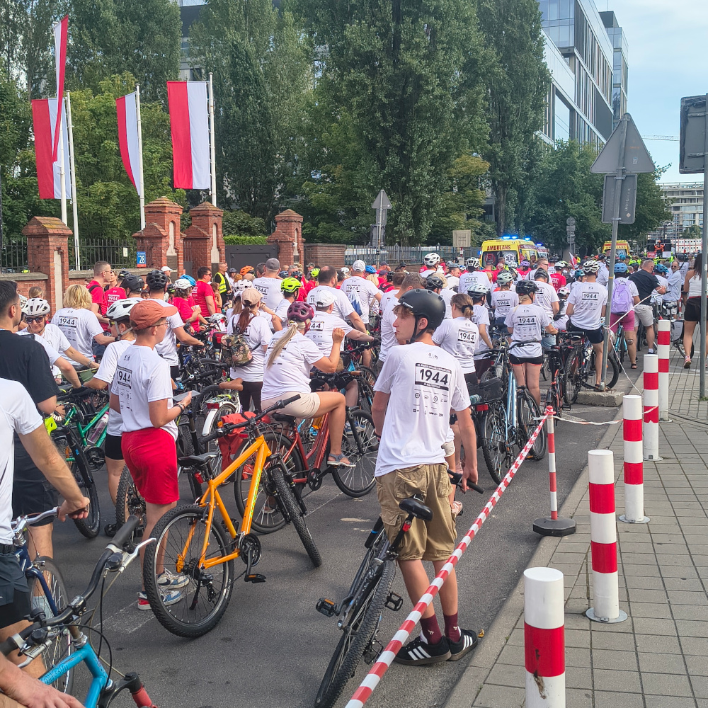 oslava cyklisti
