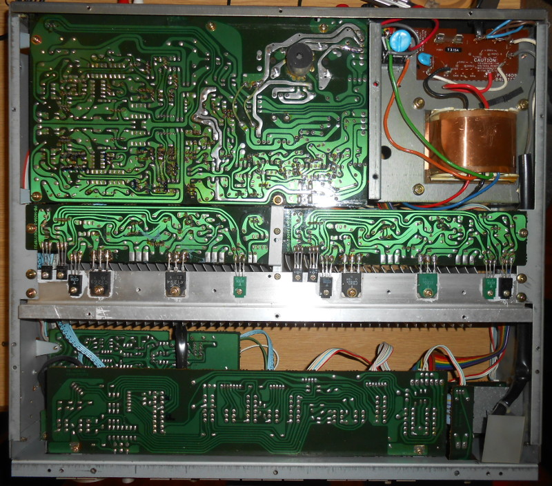amplifier Luxman L-410 board