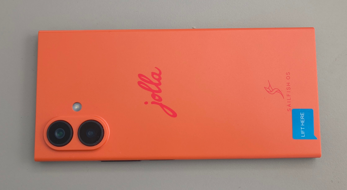 Jolla Phone 2026 in Orange