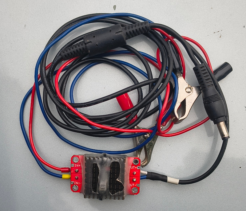 powersource step-up with heatsink